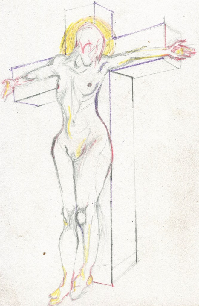 Crucifiction of Woman