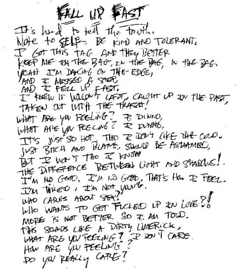 lyricsheet