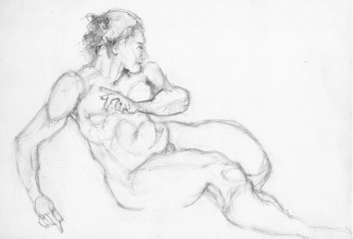 Study-of-a-Nude-#3