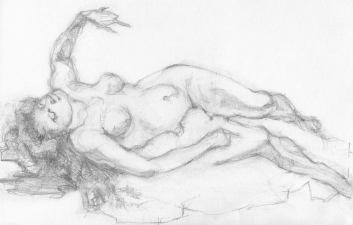 Study-of-a-Nude-#7