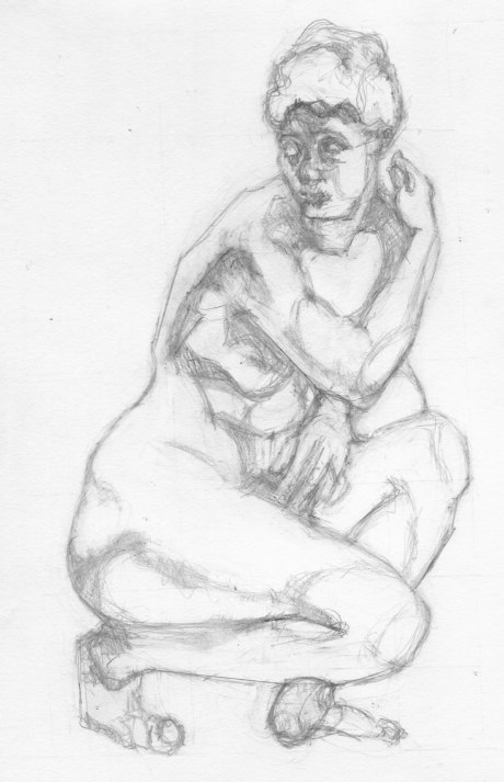 Study-of-a-Nude-#10