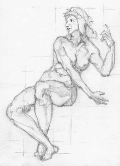Study-of-a-Nude-#8