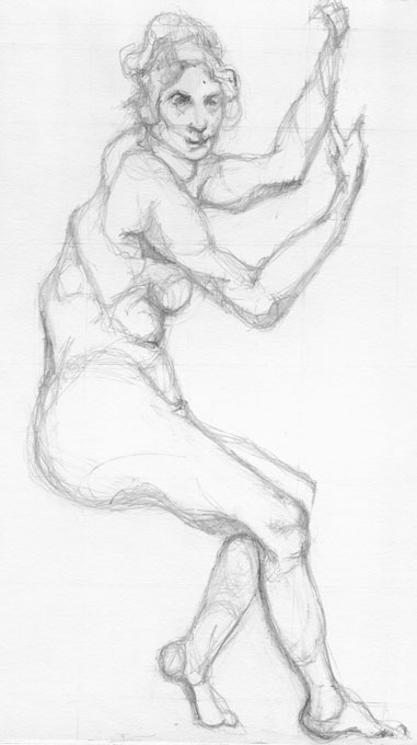 Study-of-a-Nude-#12