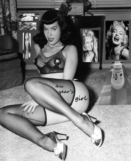 (composition-giffin) This Year's Girl: Betty, Marilyn, Anna, Kim, Farah, and Christie. 