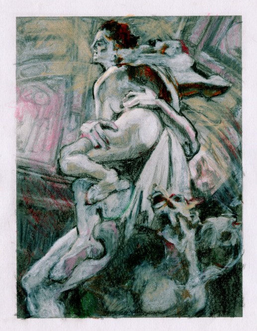 Master Study of The Rape of Proserpina by Bernini