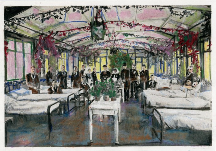 Military Hospital Christmas, World War 1