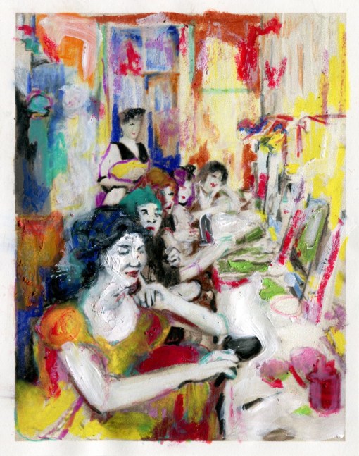 Portrait of the Neighbourhood Courtesans