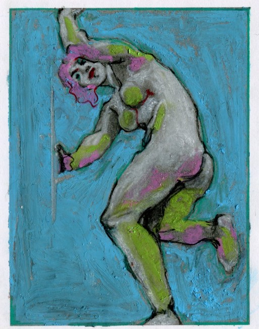 Study of a Woman in Motion #2