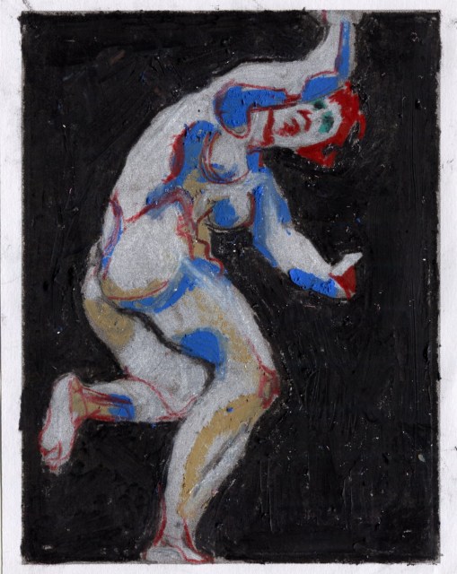 Study of a Woman in Motion #3