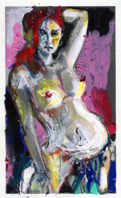 Thumbnail Sketch of a Nude