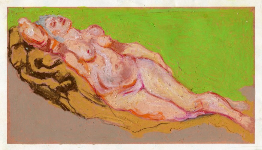 Study of a Reclining Nude #5