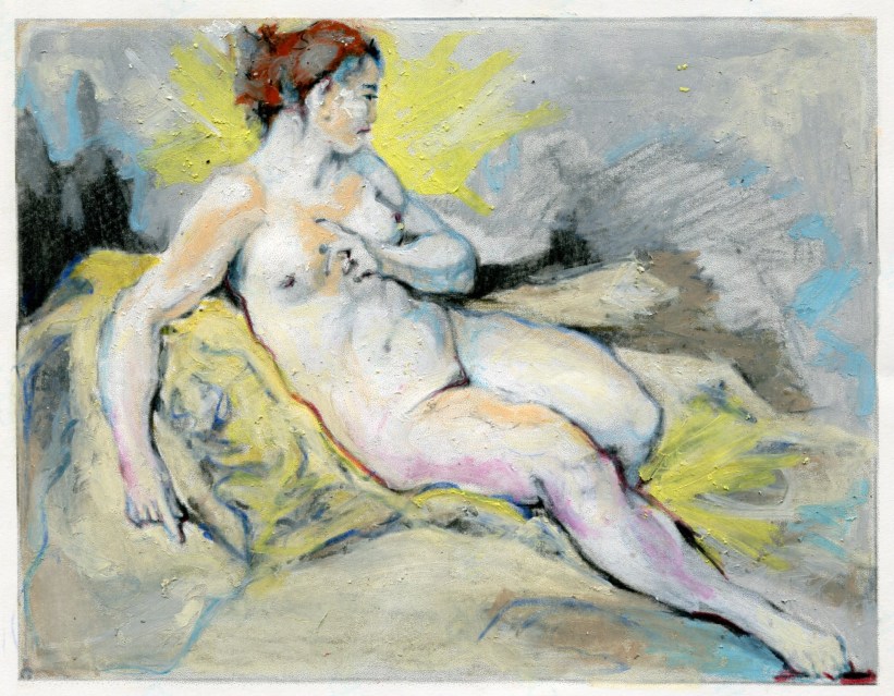 Study of a Reclining Nude #6