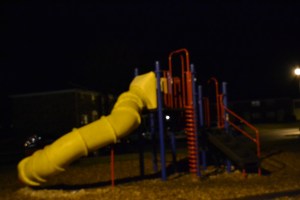 Have to leave the playground as a sad thing of the past...
