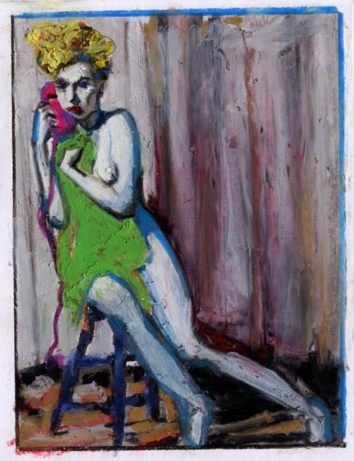 Marilyn Monroe Calling for Help