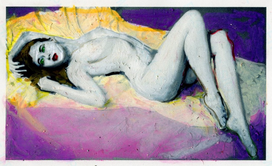 Study of a Reclining Nude #9