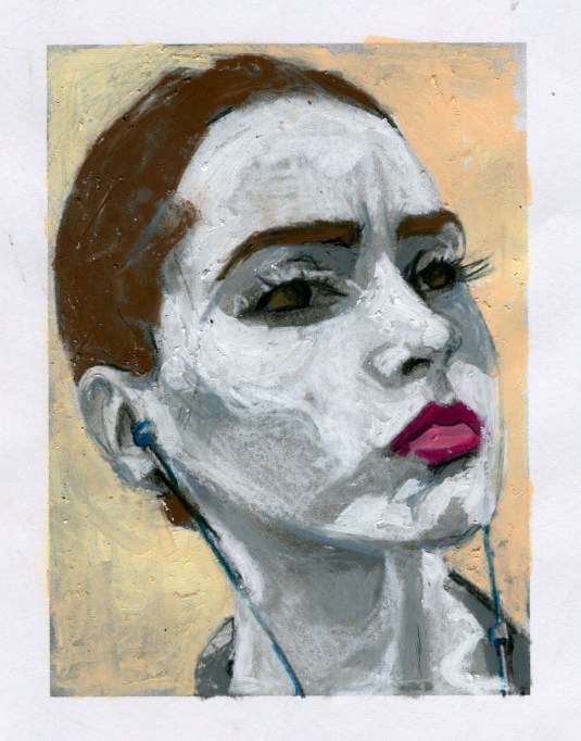 portrait-with-earphones